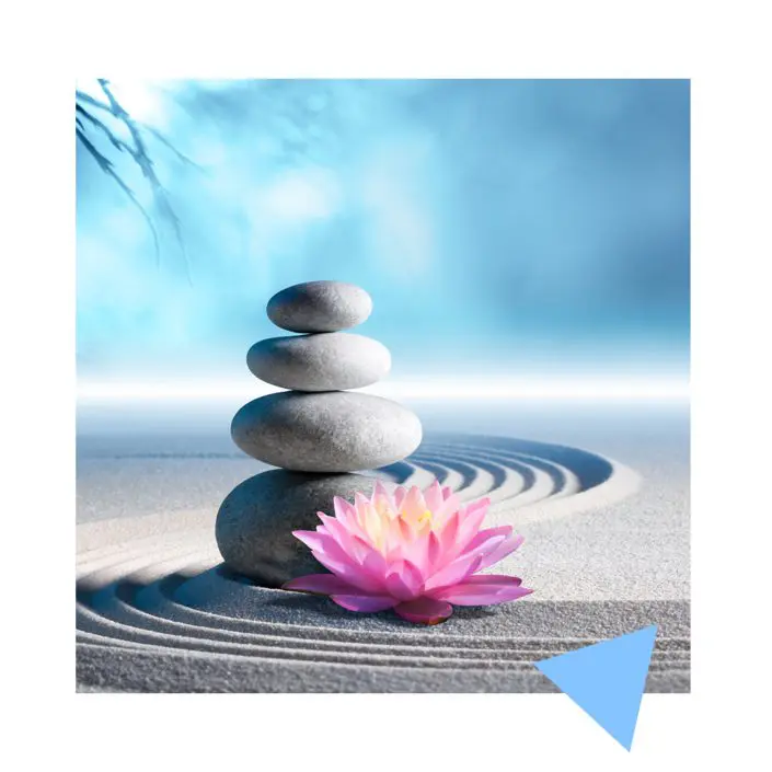 Peaceful 21 - Relaxing Stones In Sand